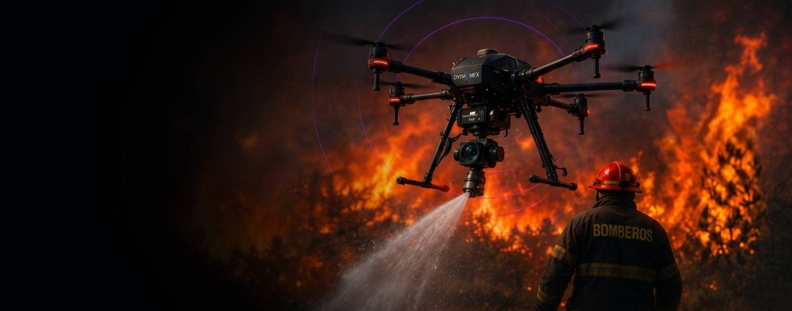 Drones Bomberos